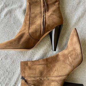 Isabel Marant Brown Suede Leather Boots